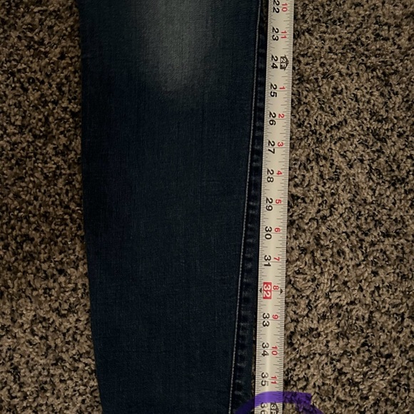 7 for all Mankind B(AIR) Authentic The Ankle Skinny Denim Jeans Size 28 - Picture 12 of 12